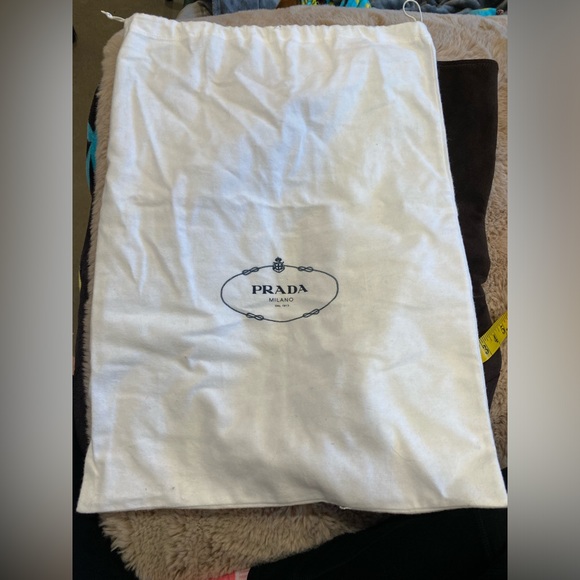 PRADA gently used knee high chocolate brown western boots size EU 37 US 6.5 - Picture 7 of 15